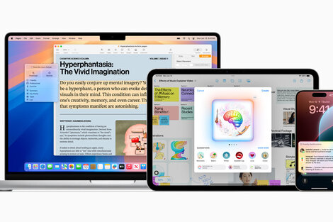 "Apple Intelligence": las herramientas de inteligencia artificial ya están disponible para iPhone y Mac