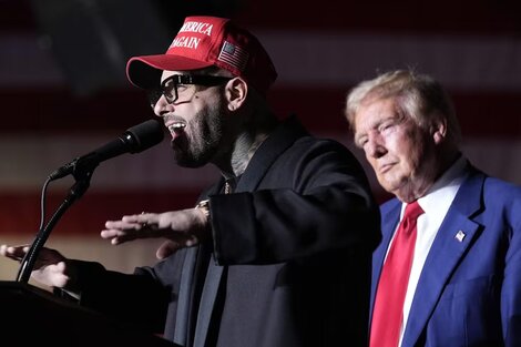 "Pensaba que (Trump) era lo mejor para la economía de EEUU", dijo el reggaetonero