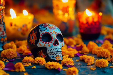 Así es el colorido doodle que Google le dedicó al Día de Muertos