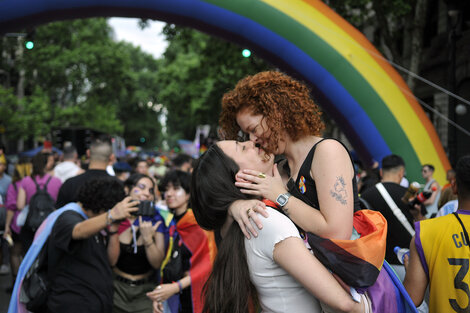 Marcha del Orgullo: adultes mayores y orgulloses