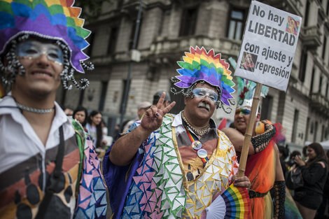 Apostillas de la 33º marcha del orgullo en Buenos Aires