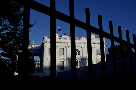 Washington DC colocó vallas en medio de temores de violencia. 