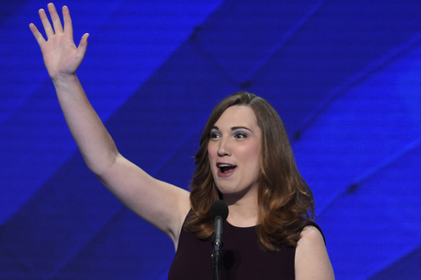 La demócrata Sarah McBride será la primera congresista trans en la historia de Estados Unidos