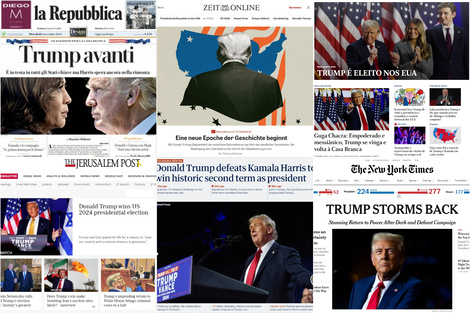 Así reflejaron los medios del mundo la victoria electoral de Donald Trump