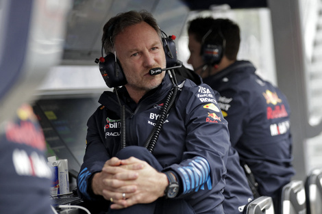 Christian Horner, jefe de equipo en Red Bull.