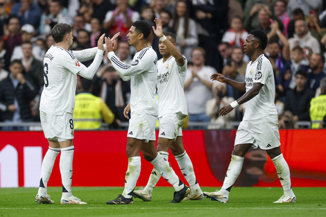 Goleada merengue en el Bernabéu