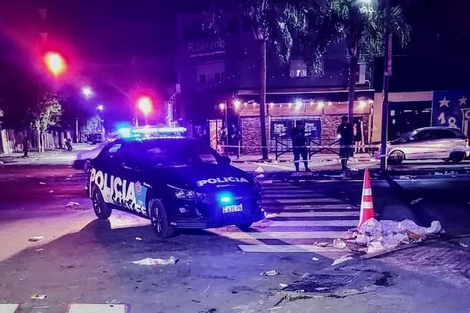 No había policía en el momento del ataque y "estaba todo oscuro".