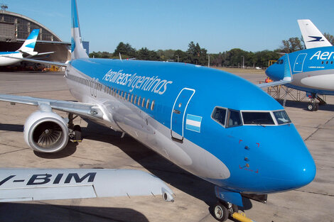 En 2023, Aerolíneas transportó un récord de 11 millones de pasajeros de cabotaje.