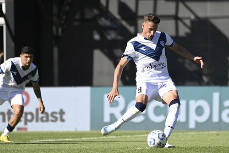 Braian Romero, goleador del Vélez puntero