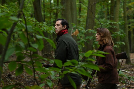 Melvil Poupaud y Valérie Lemercier, en "Coup de chance". 