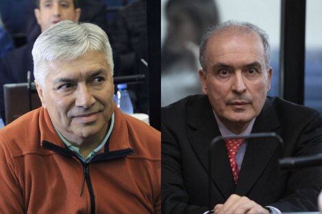 Lázaro Báez y José López, dos de los condenados en la Causa Vialidad