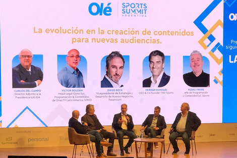 Una de las mesas del Sports Summit