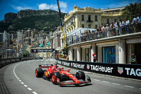 Una Ferrari en Mónaco, una de las imágenes más icónicas de la Fórmula 1