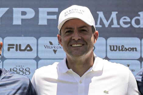 Coria y Calleri, en la despedida antes de viajar rumbo a Málaga.