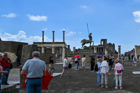 La ceniza volcánica expulsada hace 2.000 años por el Vesubio se sedimentó sobre la mayoría de las viviendas de Pompeya