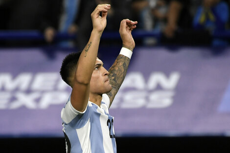 Lautaro, el goleador albiceleste en esta temporada