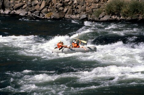 Una mujer murió mientras practicaba rafting cerca de El Bolsón