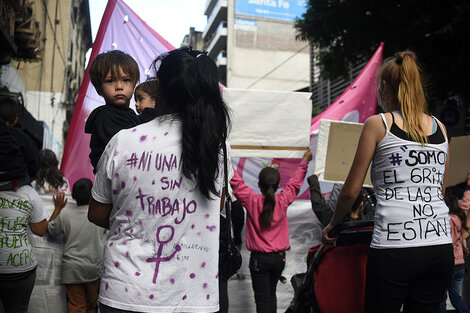 Cada año, el movimiento de mujeres y disidencias se moviliza el 25 de noviembre contra la violencia machista.  (Fuente: Andres Macera)