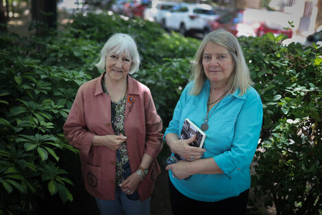 María Luisa Femenías y María Cristina Spadaro, autoras de Las López