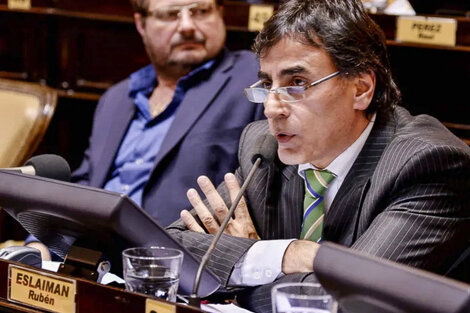 Ruben Eslaiman presentó una propuesta para suspender las PASO en la provincia.