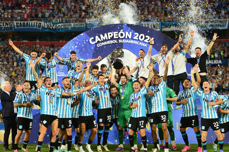 Racing ganó la Copa Sudamericana y emociona al fútbol argentino