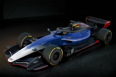 El proyecto del auto del equipo Cadillac para la temporada 2026 de F1