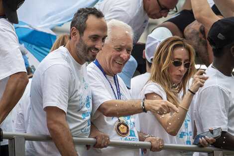 Blanco, su hija y su delfín para presidente en las próximas elecciones de Racing, Christian Devia