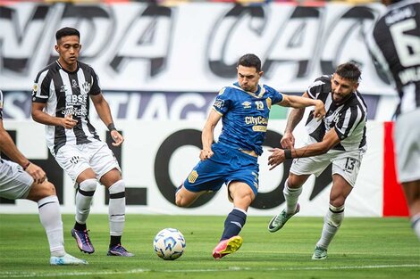 Lovera pidió siempre la pelota en la ofensiva de Central. (Fuente: Gentileza)