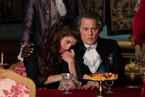 Maïwenn y Johnny Depp en La favorita del Rey