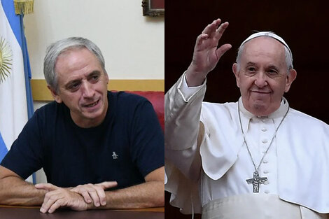 La cita entre el papa y Gastón se llevará a cabo el 14 de diciembre. (Fuente: Archivo)