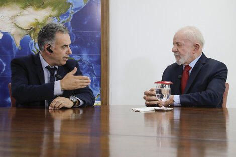 Orsi felicitó a Lula por su compromiso "en la necesidad de articular con Europa"