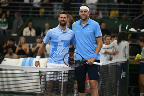 Novak Djokovic y Juan Martín Del Potro, dos cracks.