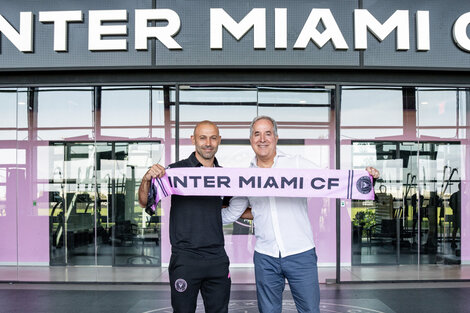 Mascherano llegó al Inter Miami