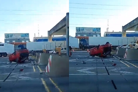 Un auto chocó contra el peaje en Panamericana: un muerto