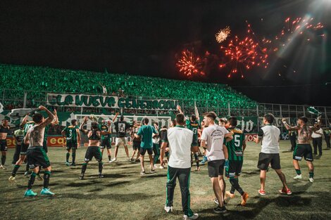 San Martín derrotó a Chicago en San Juan y fue todo festejo.