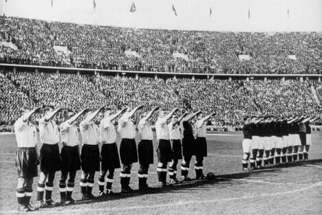 El fútbol y el nazismo en Inglaterra-Alemania de 1935.