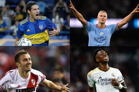 Boca, River, Real Madrid y Manchester City entre los clasificados. 