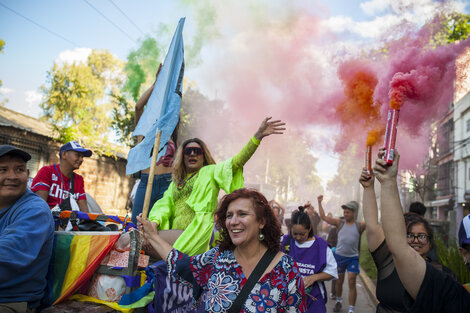 Es reclamo y es fiesta con orgullo y alegría. (Fuente: Adrián Pérez)