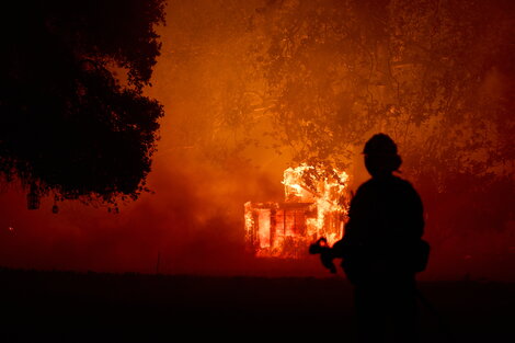 California otra vez en llamas | Miles de evacuados por un incendio fuera de control | Página|12