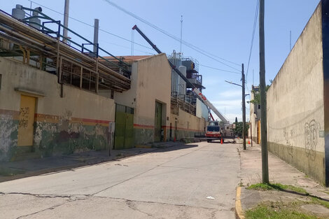 Las calles de ingreso a la planta de Dánica estarán vacías.