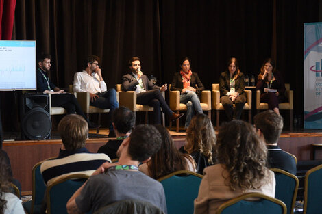 El panel “Panorama macro - Preguntas clave para el futuro” en Mar del Plata. 