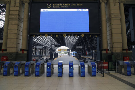 Paro de trenes mañana 18 de diciembre