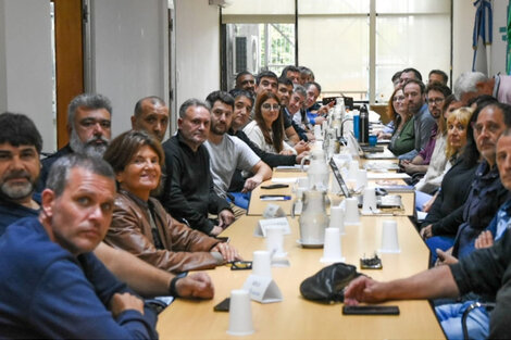 La Provincia y los sindicatos se reunieron este martes en Trabajo. 