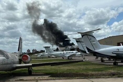 La aeronave era propiedad de la familia Brito. 