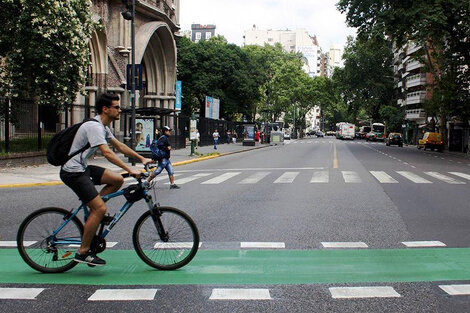 Las ciclovías en debate.