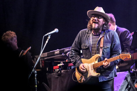 Jeff Tweedy en el show porteño de Wilco de 2016 (Fuente: Dafne Gentinetta)