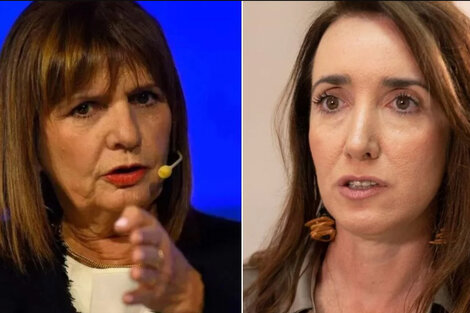 Enfrentadas. Bullrich y Villarruel protagonizan una de las internas más duras del gobierno libertario.