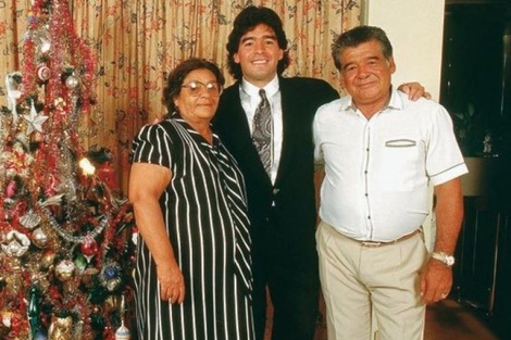 Diego, con Doña Tota y Don Diego