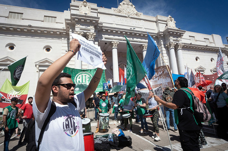 La reforma previsional se sancionó el 12 de septiembre pasado, entre protestas de estatales. 