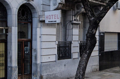 Hoteles familiares llenos de clase media que se cae.